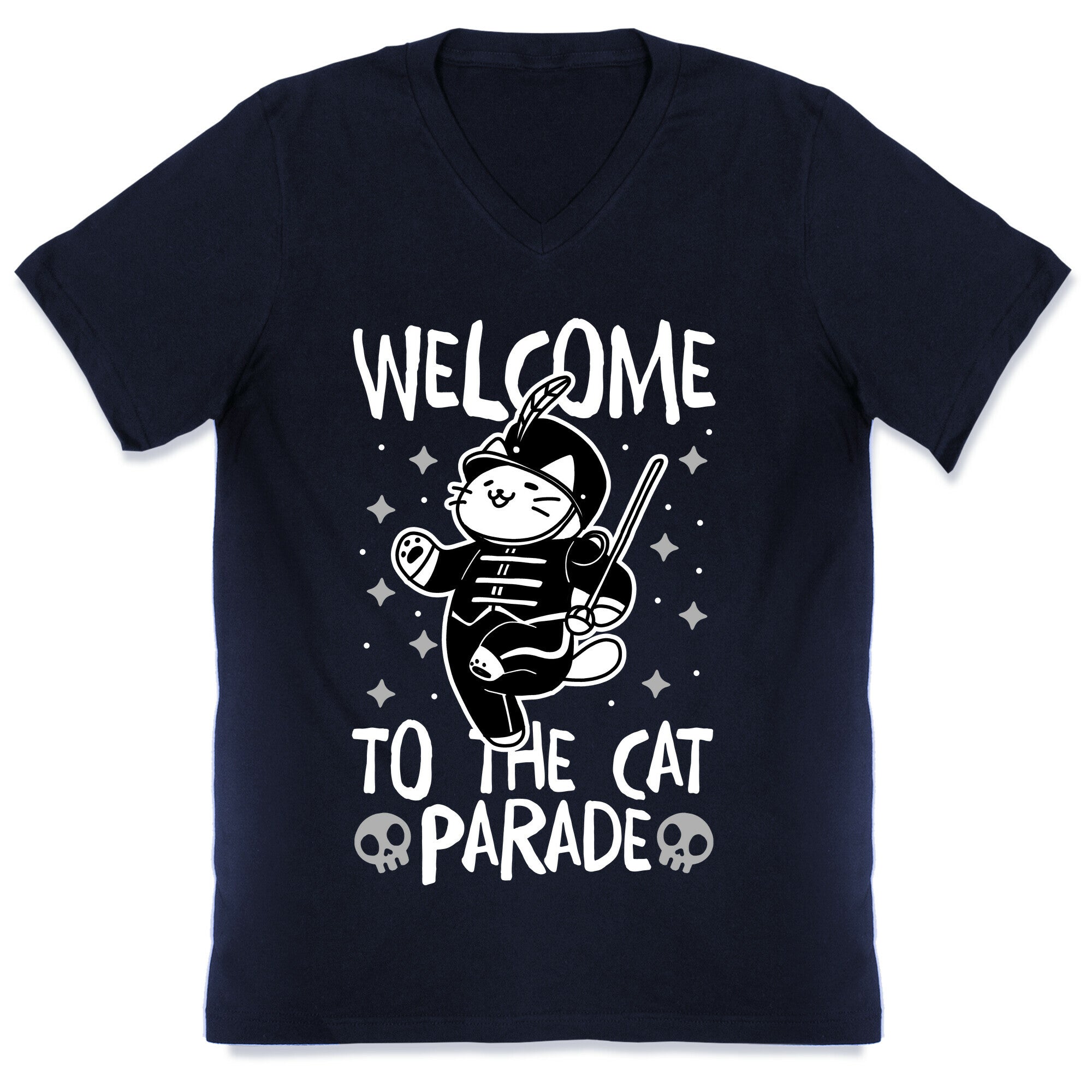 Welcome to the Cat Parade  V-Neck